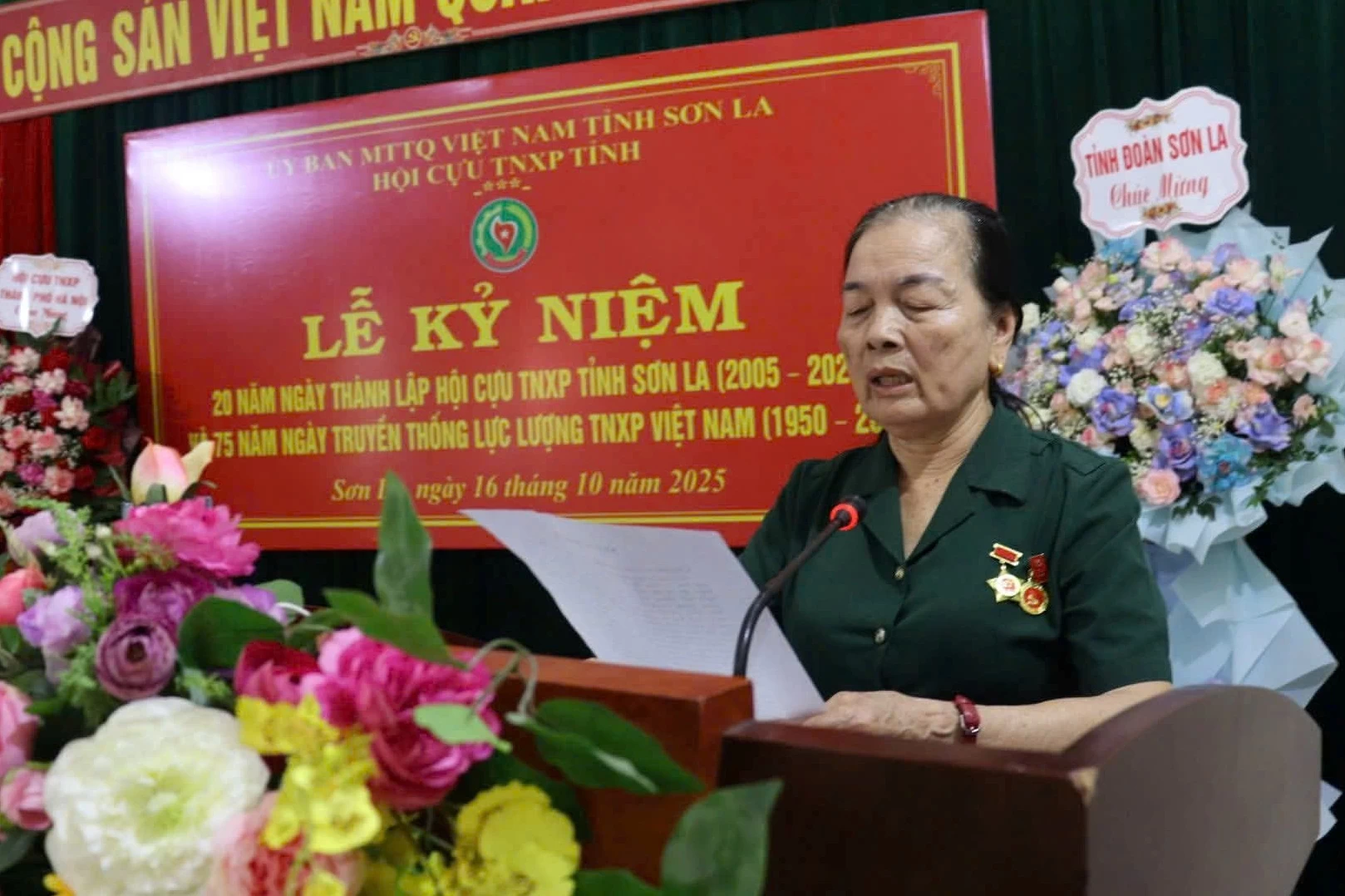 HỘI CỰU THANH NIÊN XUNG PHONG TỈNH SƠN LA TỔ CHỨC LỄ KỶ NIỆM 20 NĂM NGÀY THÀNH LẬP HỘI (2005-2025) VÀ 75 NĂM NGÀY TRUYỀN THỐNG LỰC LƯỢNG THANH NIÊN XUNG PHONG VIỆT NAM (1950-2025)