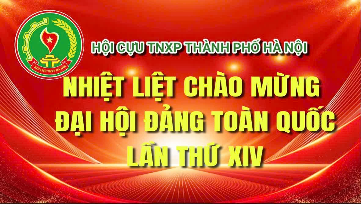 HỘI CỰU THANH NIÊN XUNG PHONG THÀNH PHỐ HÀ NỘI PHẤN KHỞI, TIN TƯỞNG CHÀO MỪNG ĐẠI HỘI ĐẠI BIỂU TOÀN QUỐC CỦA ĐẢNG LẦN THỨ XIV