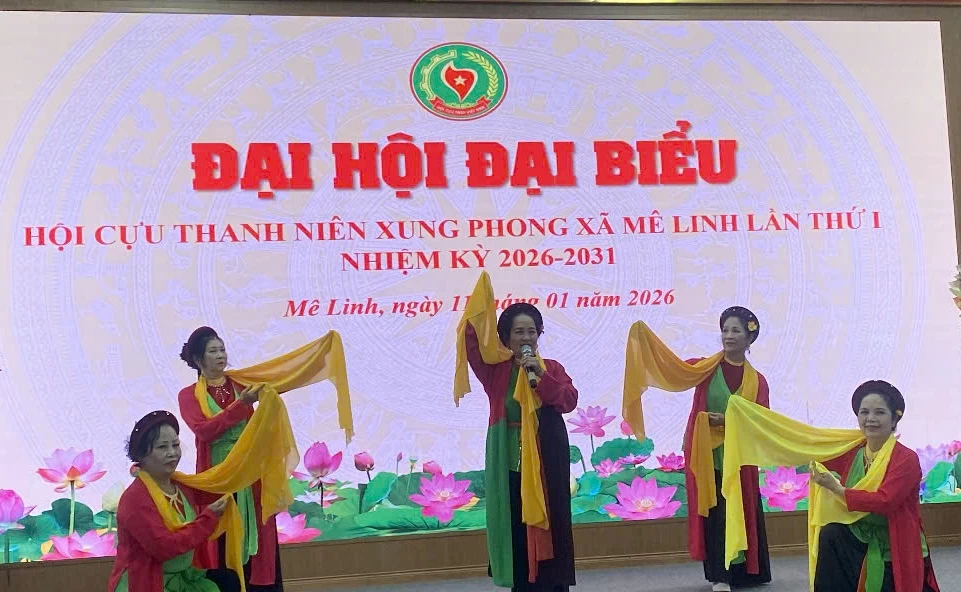 ĐẠI HỘI HỘI CỰU THANH NIÊN XUNG PHONG XÃ MÊ LINH NHIỆM KỲ 2026 – 2031 THÀNH CÔNG TỐT ĐẸP