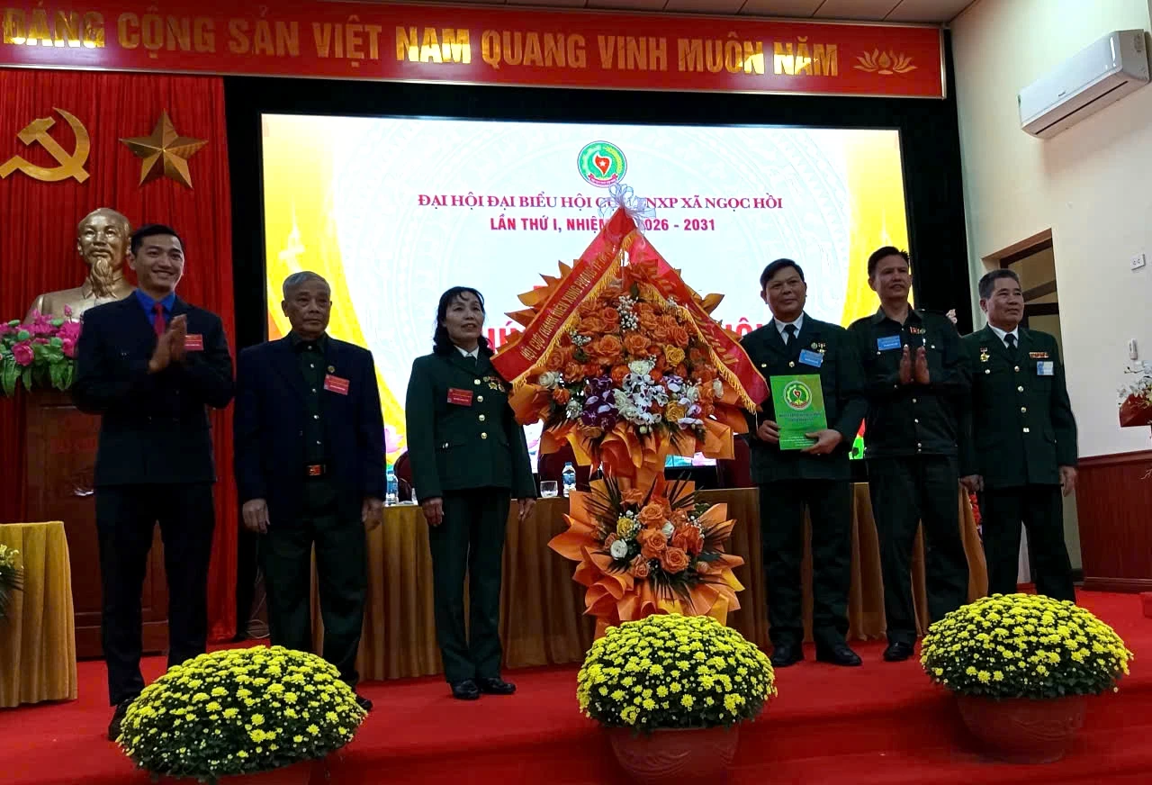 ĐẠI HỘI HỘI CỰU THANH NIÊN XUNG PHONG XÃ NGỌC HỒI NHIỆM KỲ 2026 – 2031